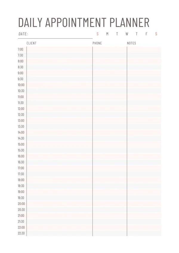 Client Appointment Tracker