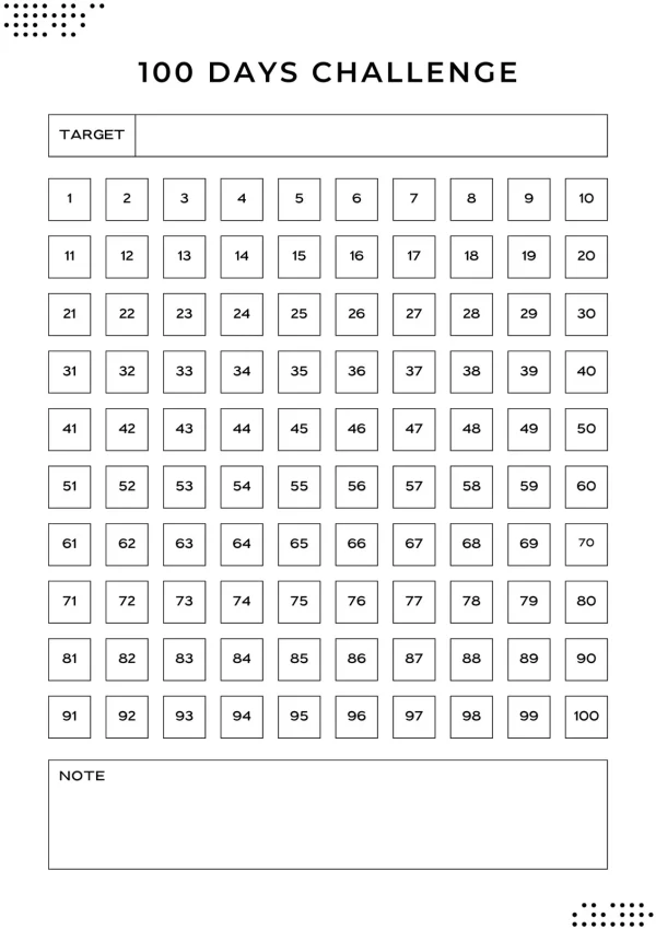 90-Day Goal Planner