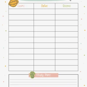 Exam Countdown Planner